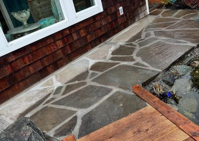 slate patio