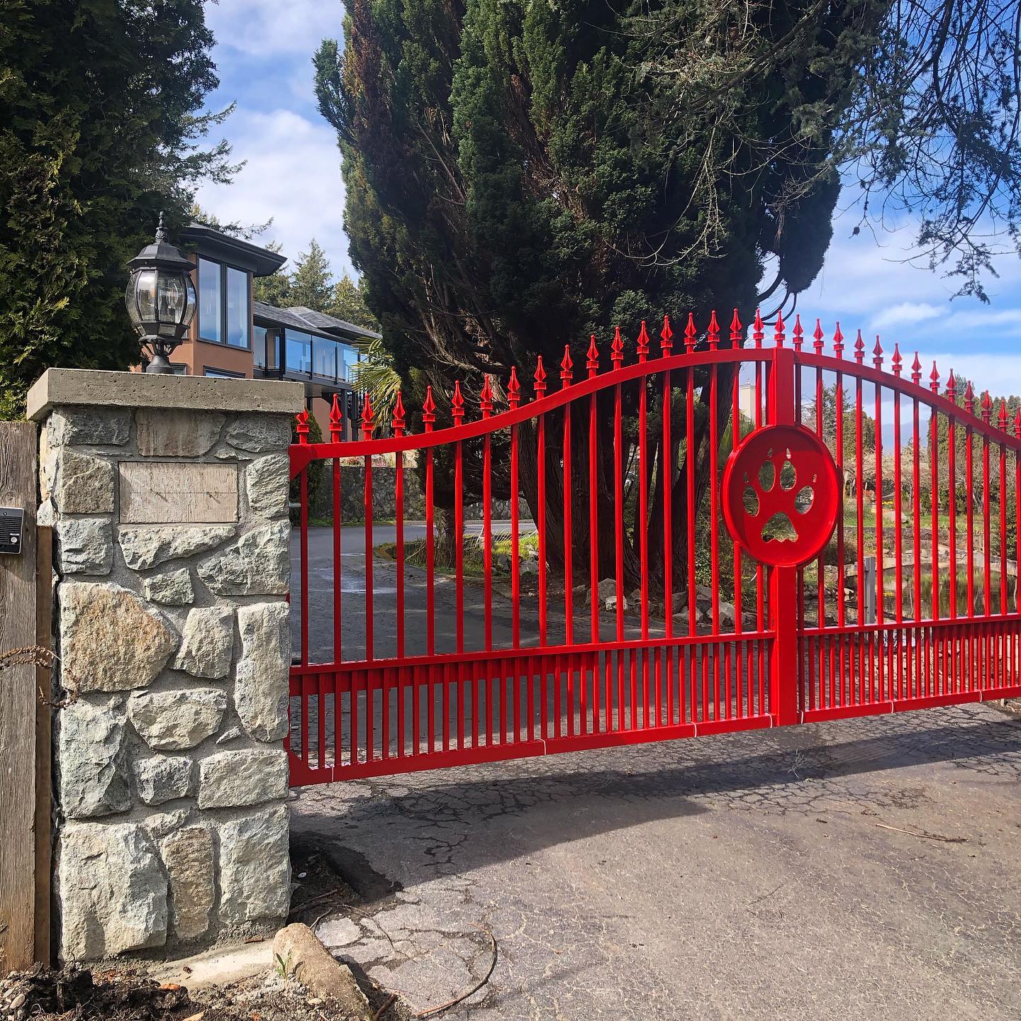 gate pillars